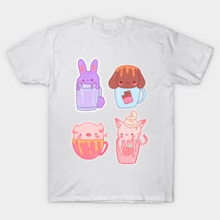 cappucino pets: family T-Shirt